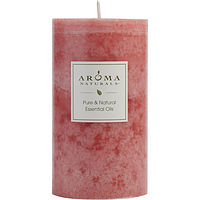 ONE 2.75 X 5 inch PILLAR AROMATHERAPY CANDLE.
